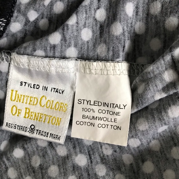 Black and White Polkadot High Waisted Midi Skirt - Picture 2 of 3